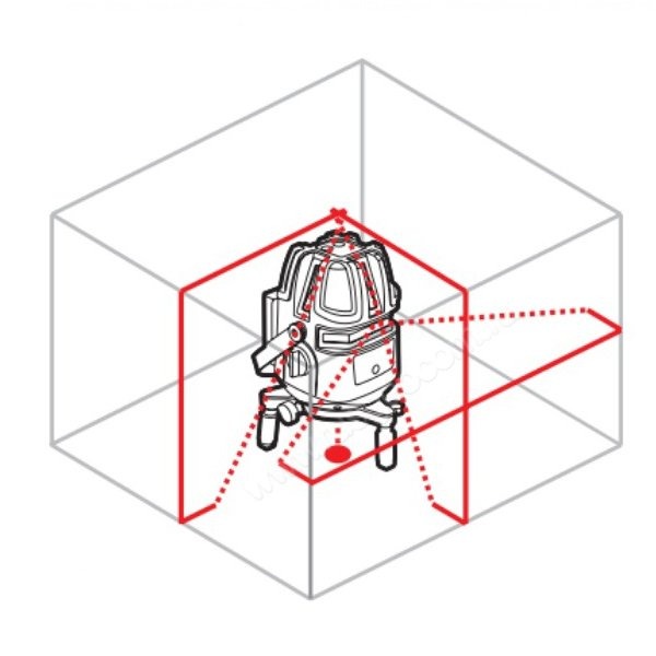 Лазерный уровень RGK LP-72 с калибровкой — изображение 2