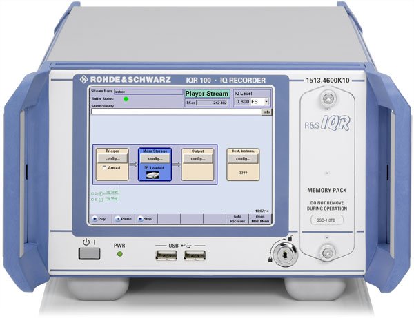 Устройство записи и воспроизведения Rohde Schwarz IQR20