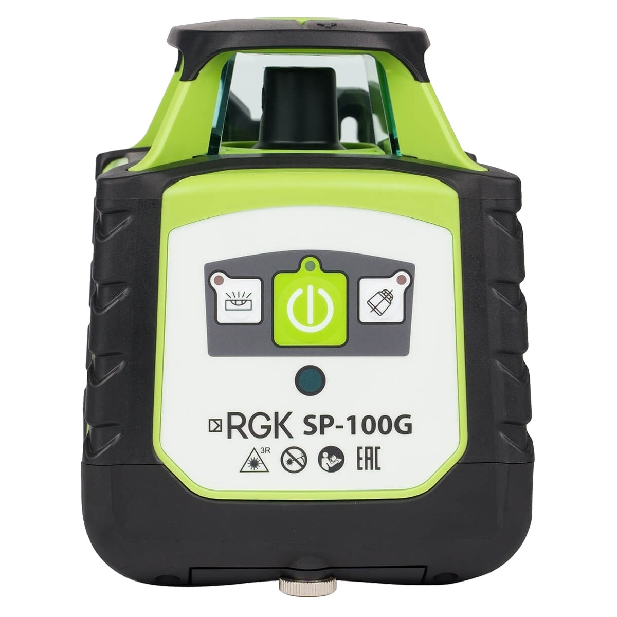 Комплект ротационного нивелира с раздвижным штативом RGK SP-100G COMBO с калибровкой — изображение 3