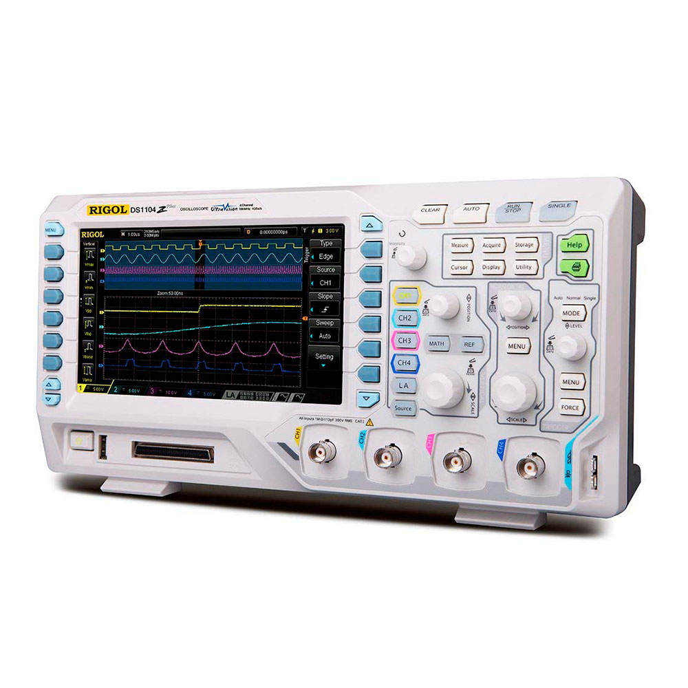 Цифровой осциллограф RIGOL DS1104Z-S Plus — изображение 2