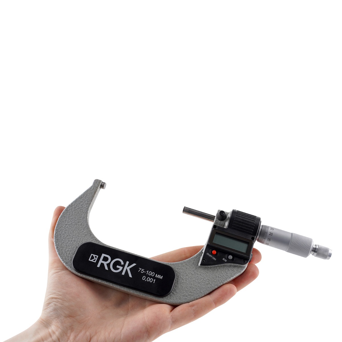 Электронный микрометр RGK MC-100 с калибровкой — изображение 2