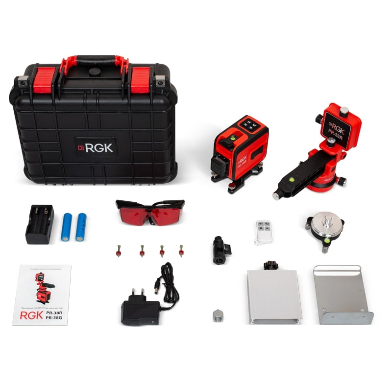 Лазерный уровень RGK PR-38R — изображение 6