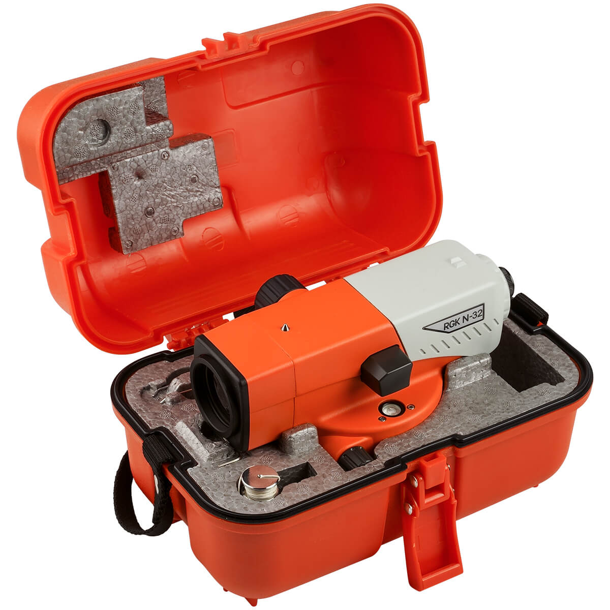 Комплект оптический нивелир RGK N-32 + штатив S6-N + рейка RGK TS-7 — изображение 4