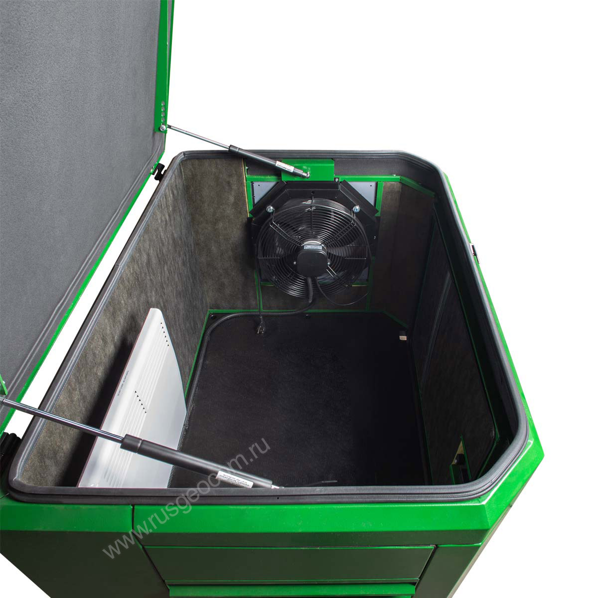 Тихий зимний кожух для генератора 1200 RAL 6002 — изображение 3