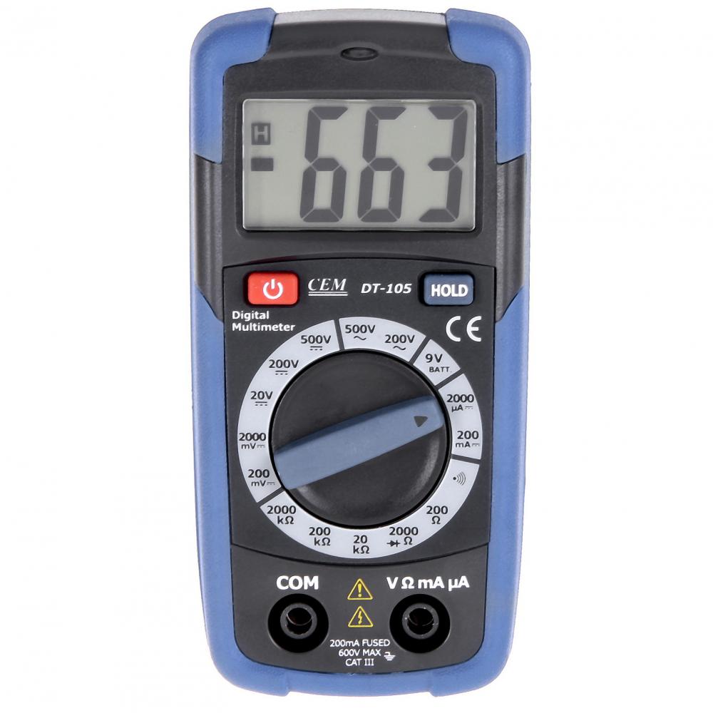 Карманный мультиметр CEM DT-105