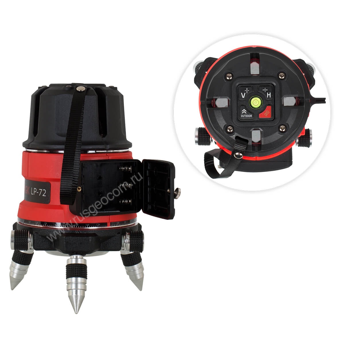 Лазерный уровень RGK LP-72 с калибровкой — изображение 5