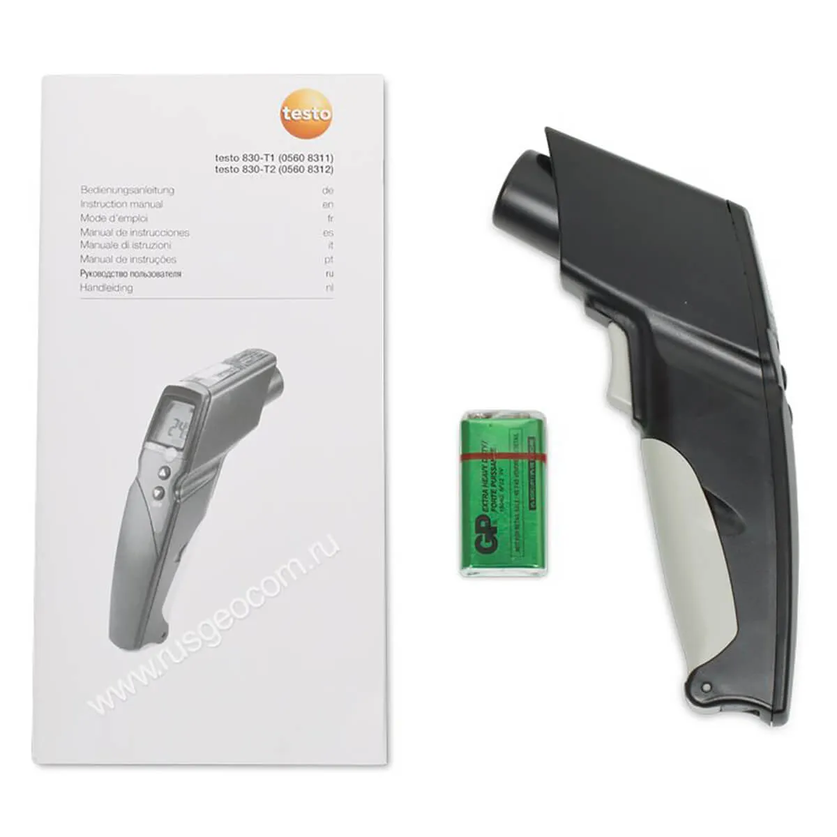 Пирометр Testo 830-T1 с поверкой — изображение 3