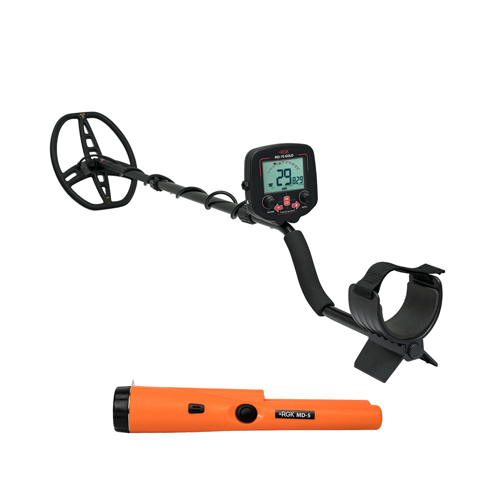 Комплект: металлоискатель RGK MD-70 GOLD + пинпоинтер RGK MD-5 — изображение 3