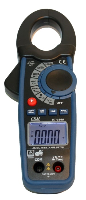 Токовые клещи CEM DT-3368 — изображение 2