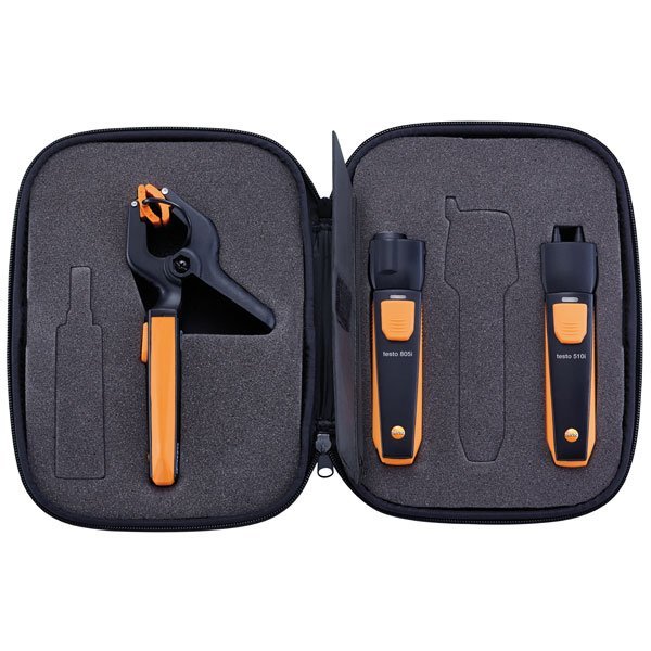 Набор смарт-зондов для систем отопления (кейс/testo 115i 2 Gen  805i 510i) протокол калибр...