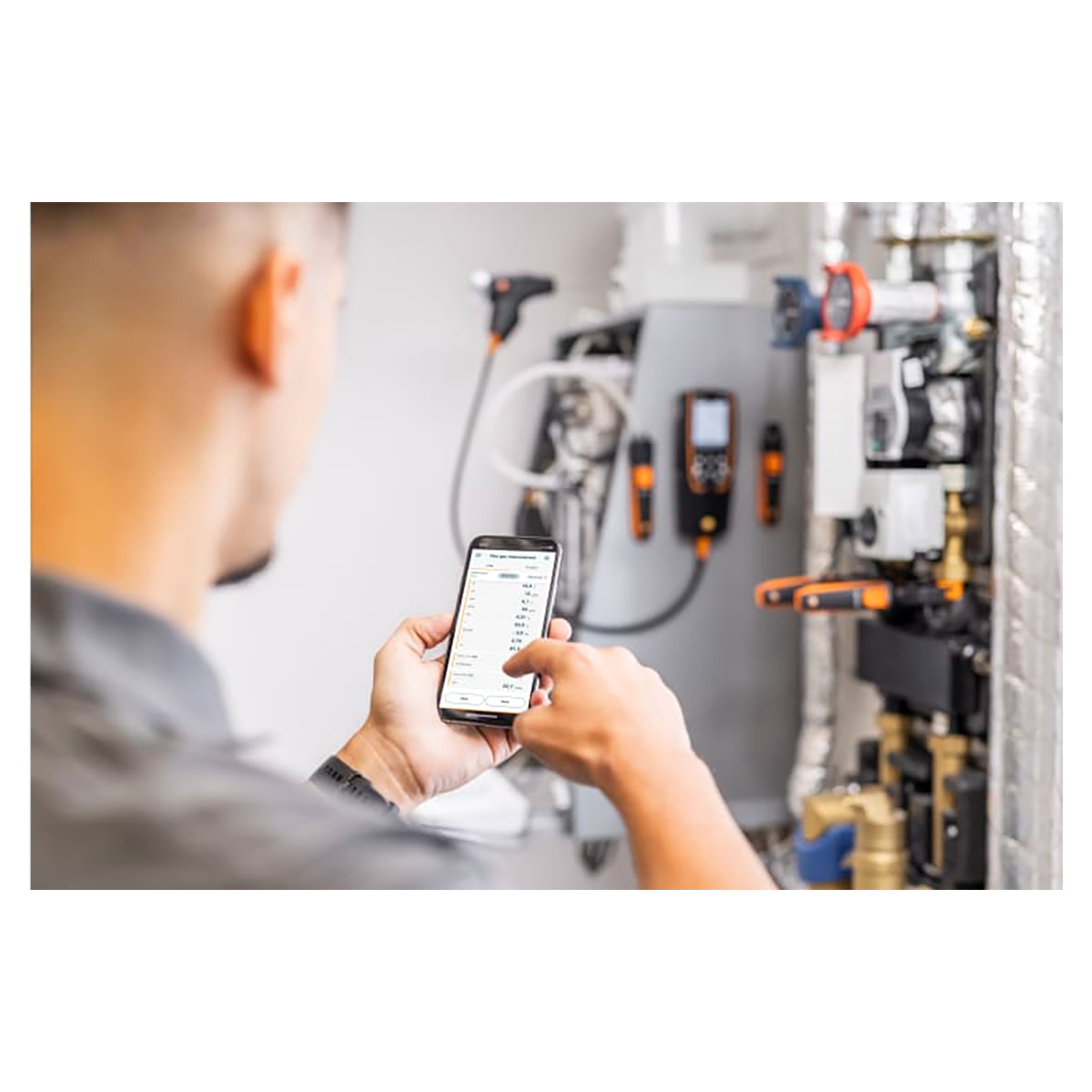 Анализатор дымовых газов Testo 310 II с принтером — изображение 11