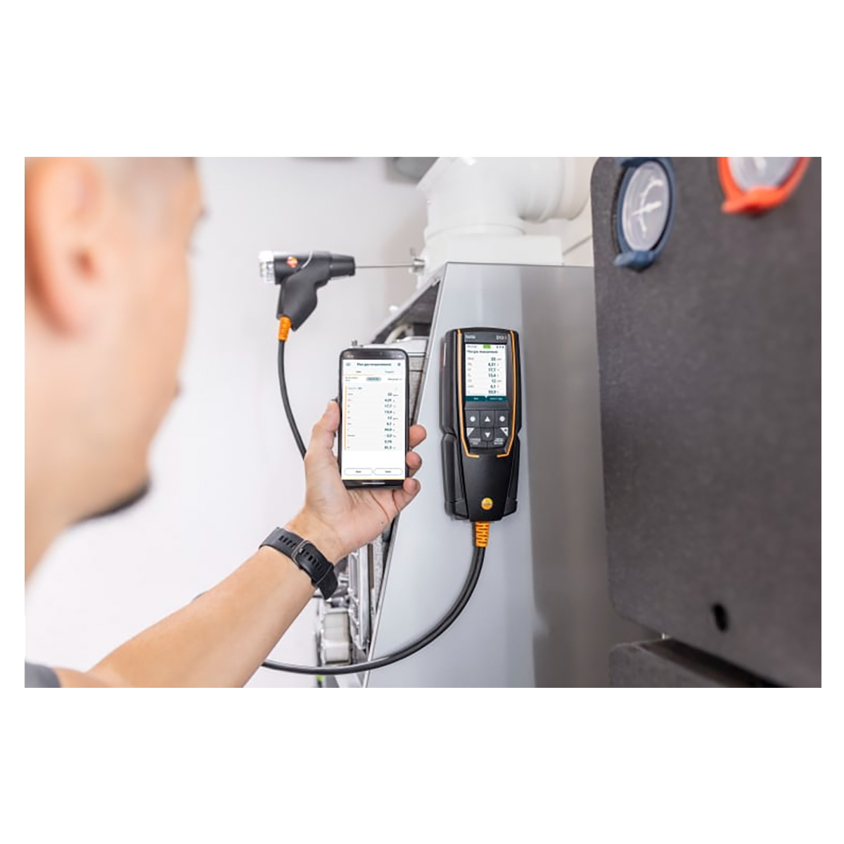 Анализатор дымовых газов Testo 310 II — изображение 13