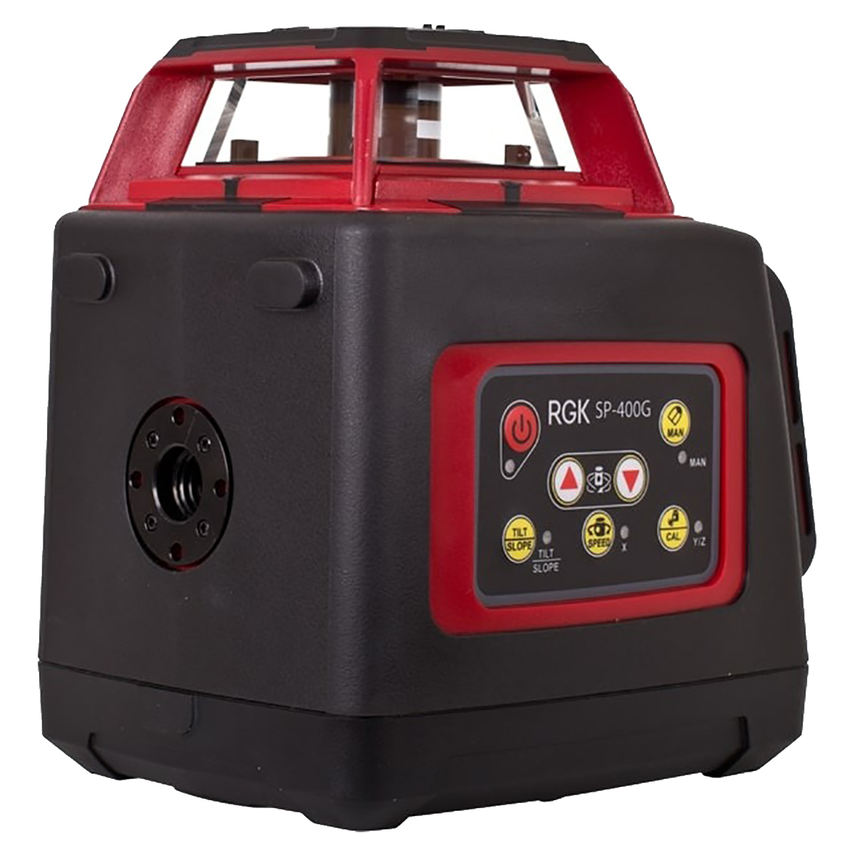 Комплект: ротационный нивелир RGK SP-400G с калибровкой + элевационный штатив RGK SH-170 — изображение 2