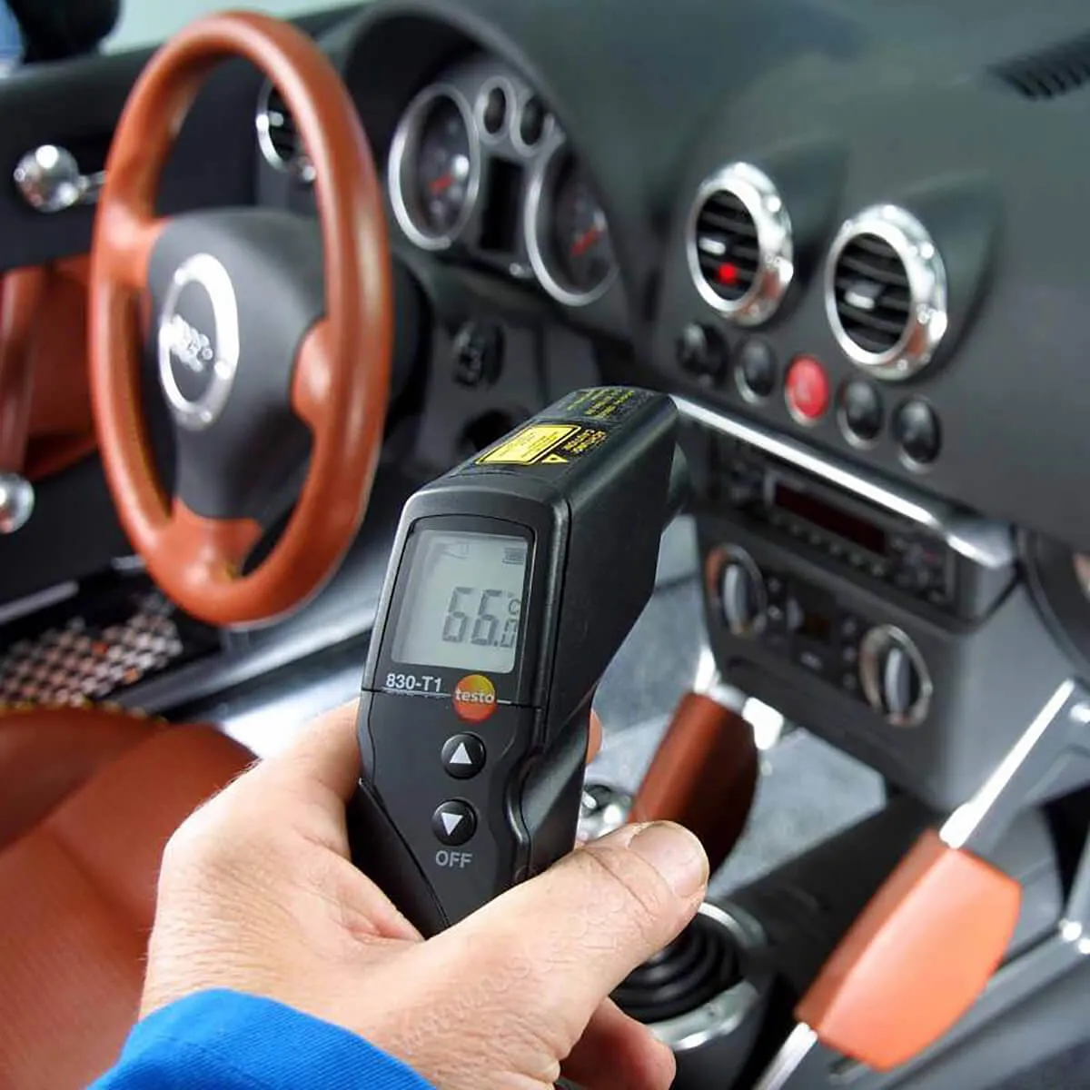 Пирометр Testo 830-T1 с поверкой — изображение 5