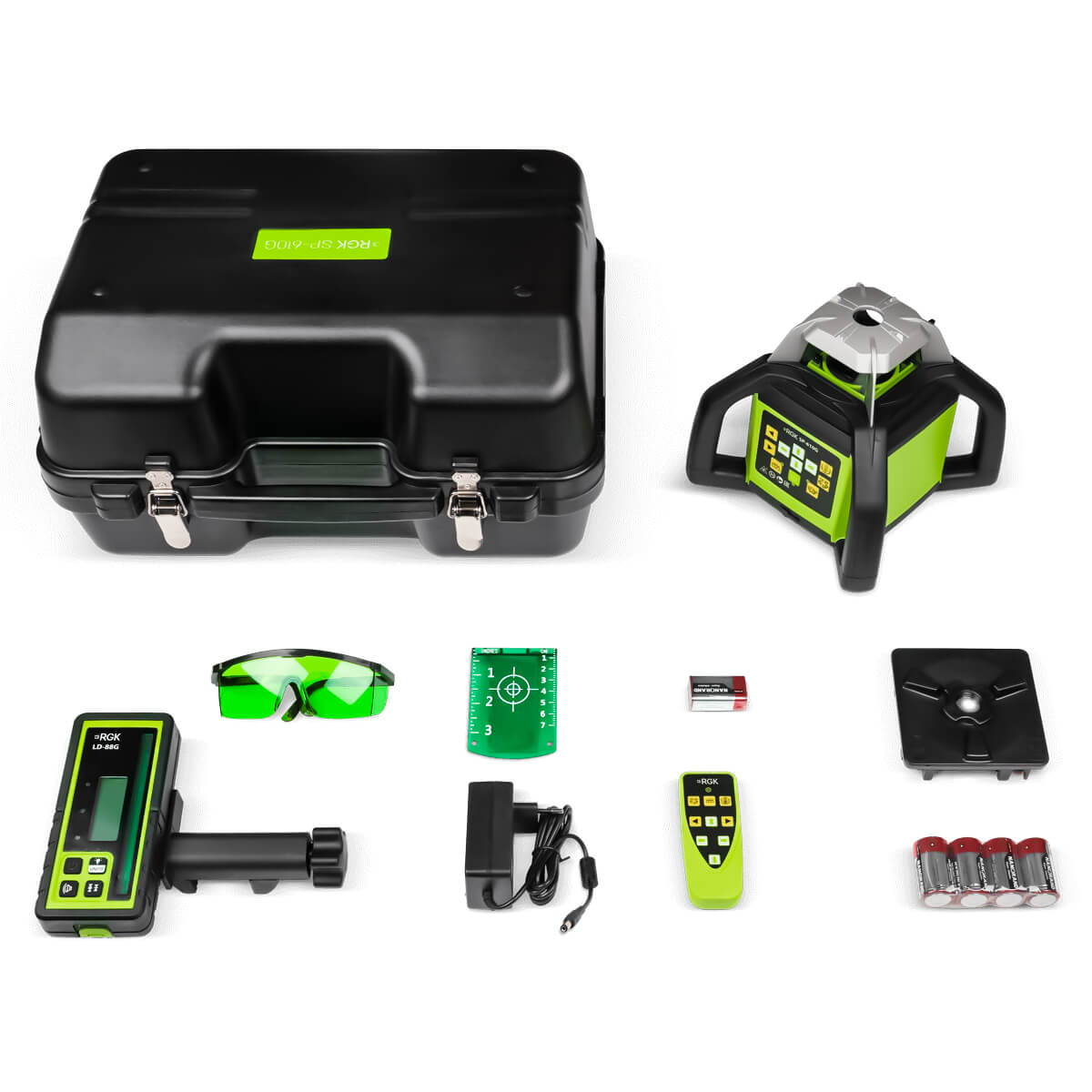 Ротационный нивелир RGK SP-610G с калибровкой — изображение 17