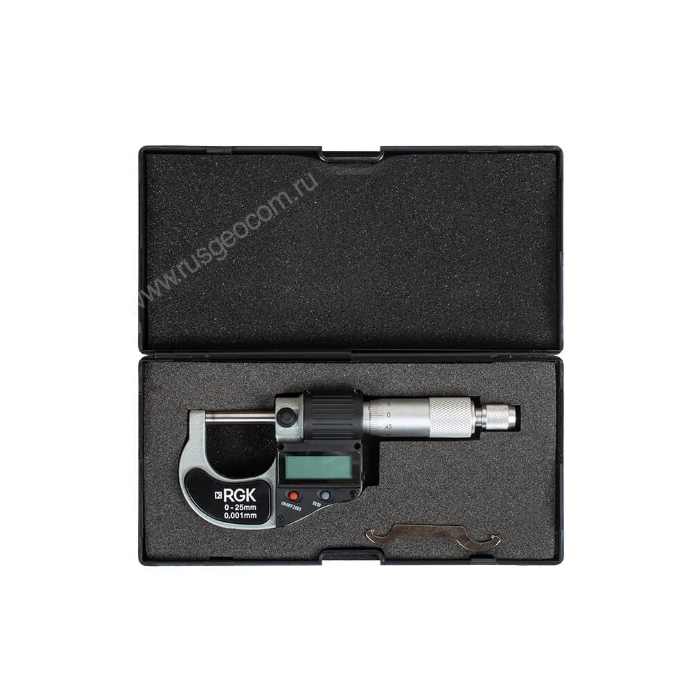 Электронный микрометр RGK MC-25 (с поверкой) — изображение 2