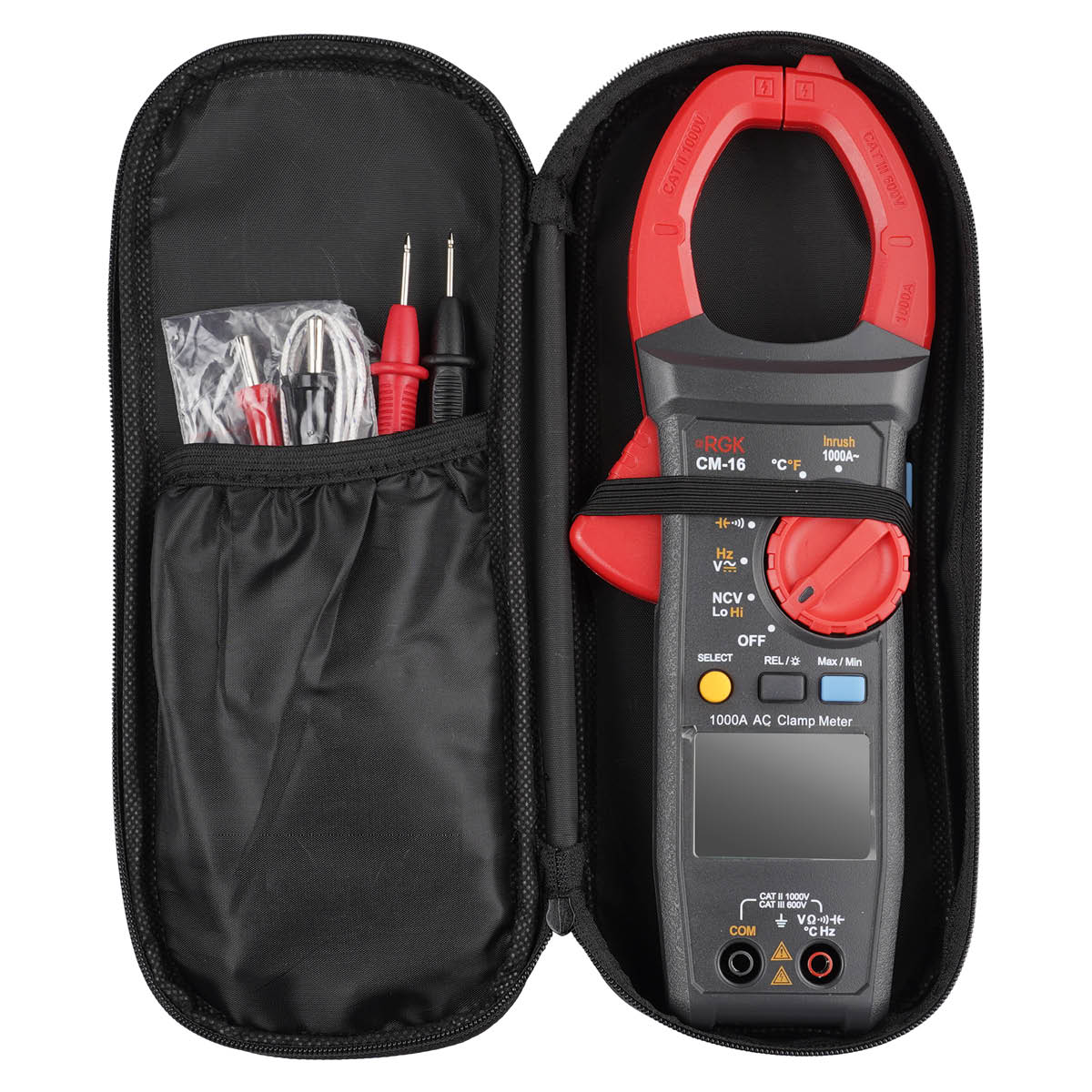 Токоизмерительные клещи RGK CM-16 с поверкой — изображение 4