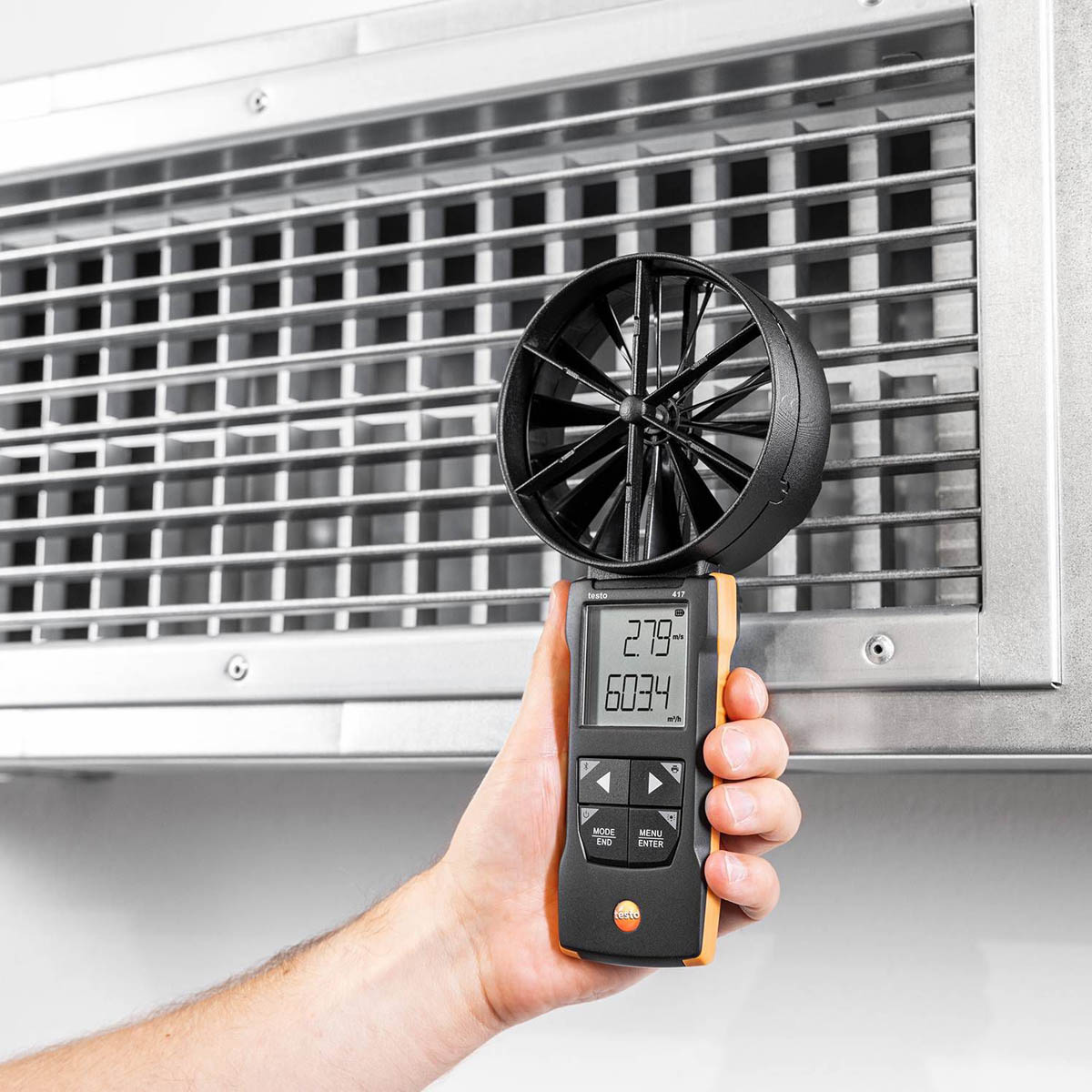 Анемометр цифровой Testo 417 с подключением к приложению — изображение 4