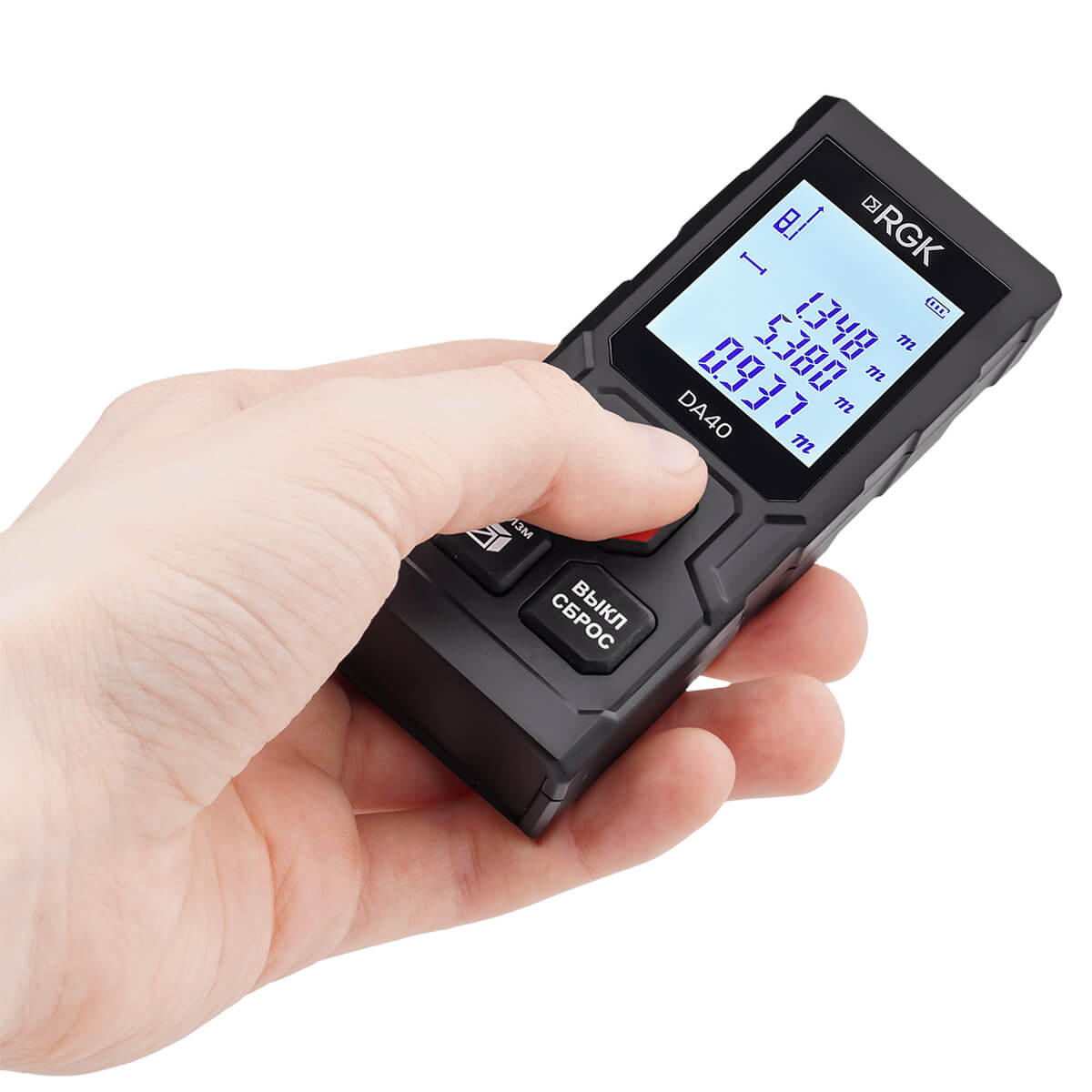 Лазерный дальномер RGK DA40 — изображение 4