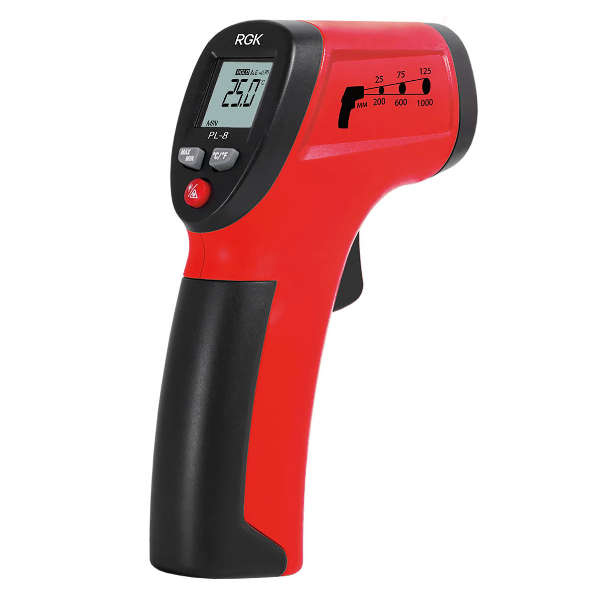 Пирометр RGK PL-8 с поверкой — изображение 2