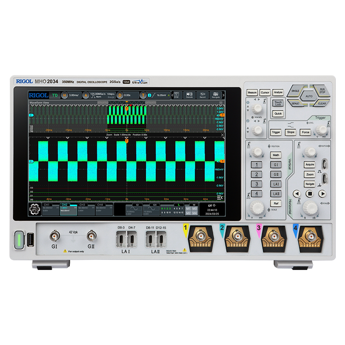 Цифровой осциллограф RIGOL MHO2024