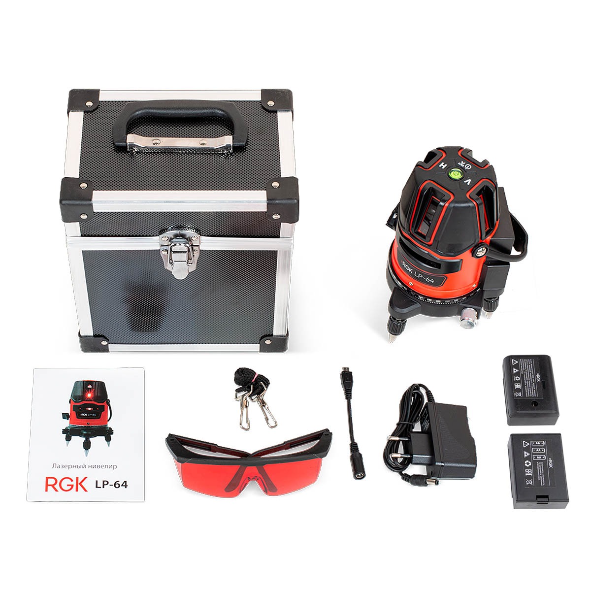 Лазерный уровень RGK LP-64 с калибровкой — изображение 5