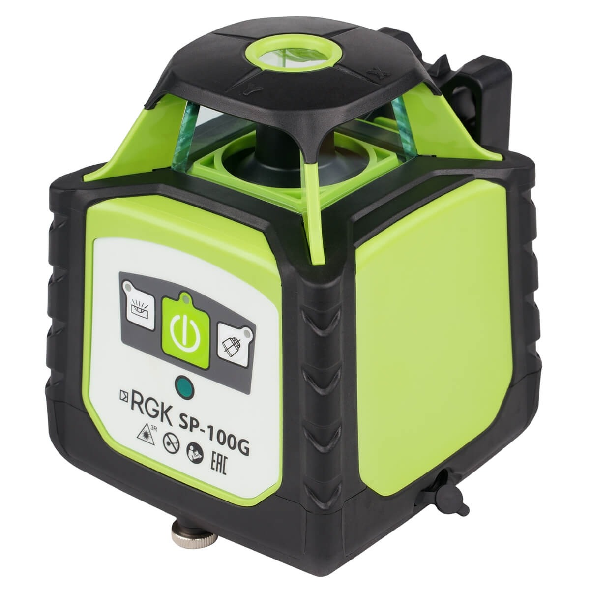 Комплект ротационного нивелира с элевационным штативом RGK SP-100G COMBO с калибровкой — изображение 6