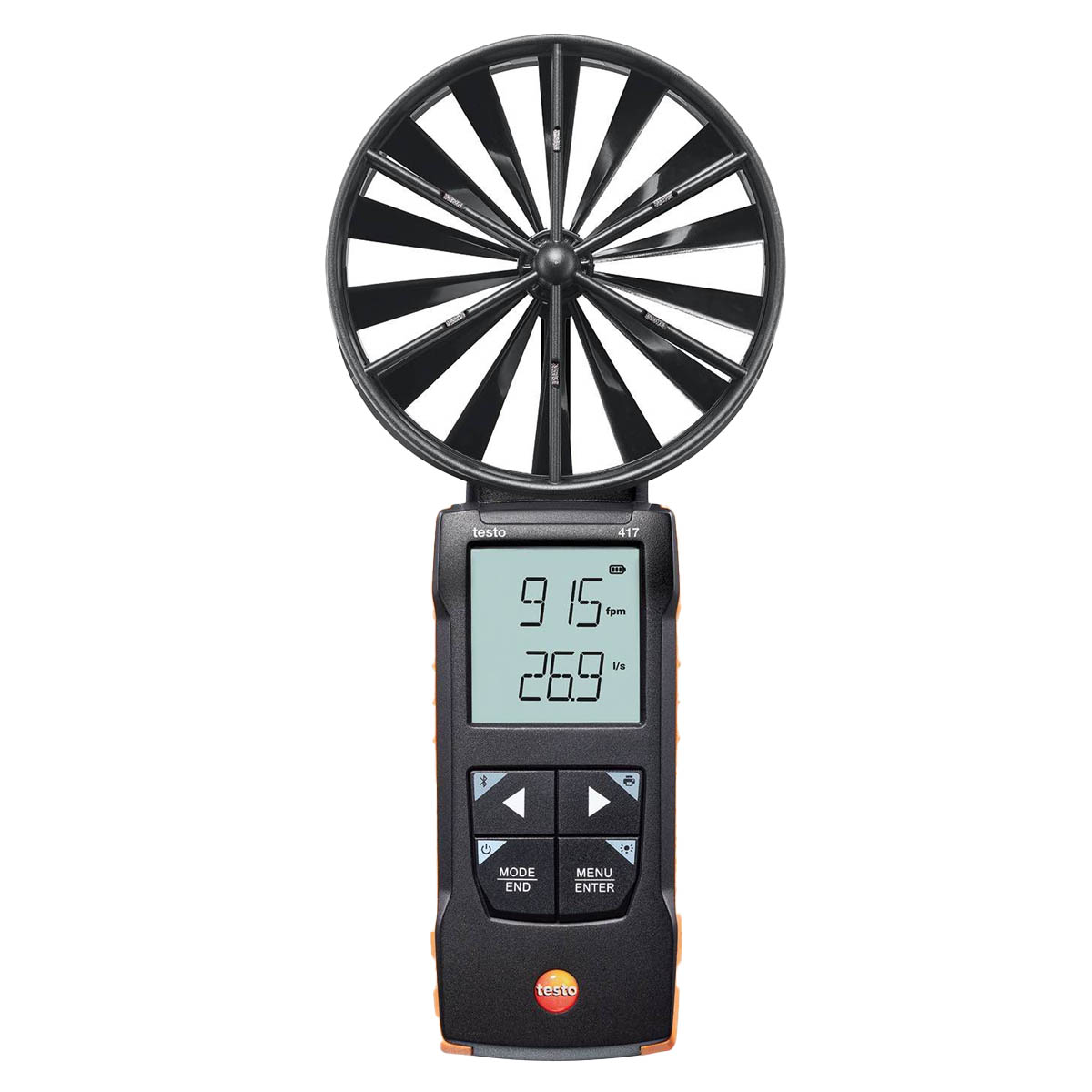 Анемометр цифровой Testo 417 с подключением к приложению