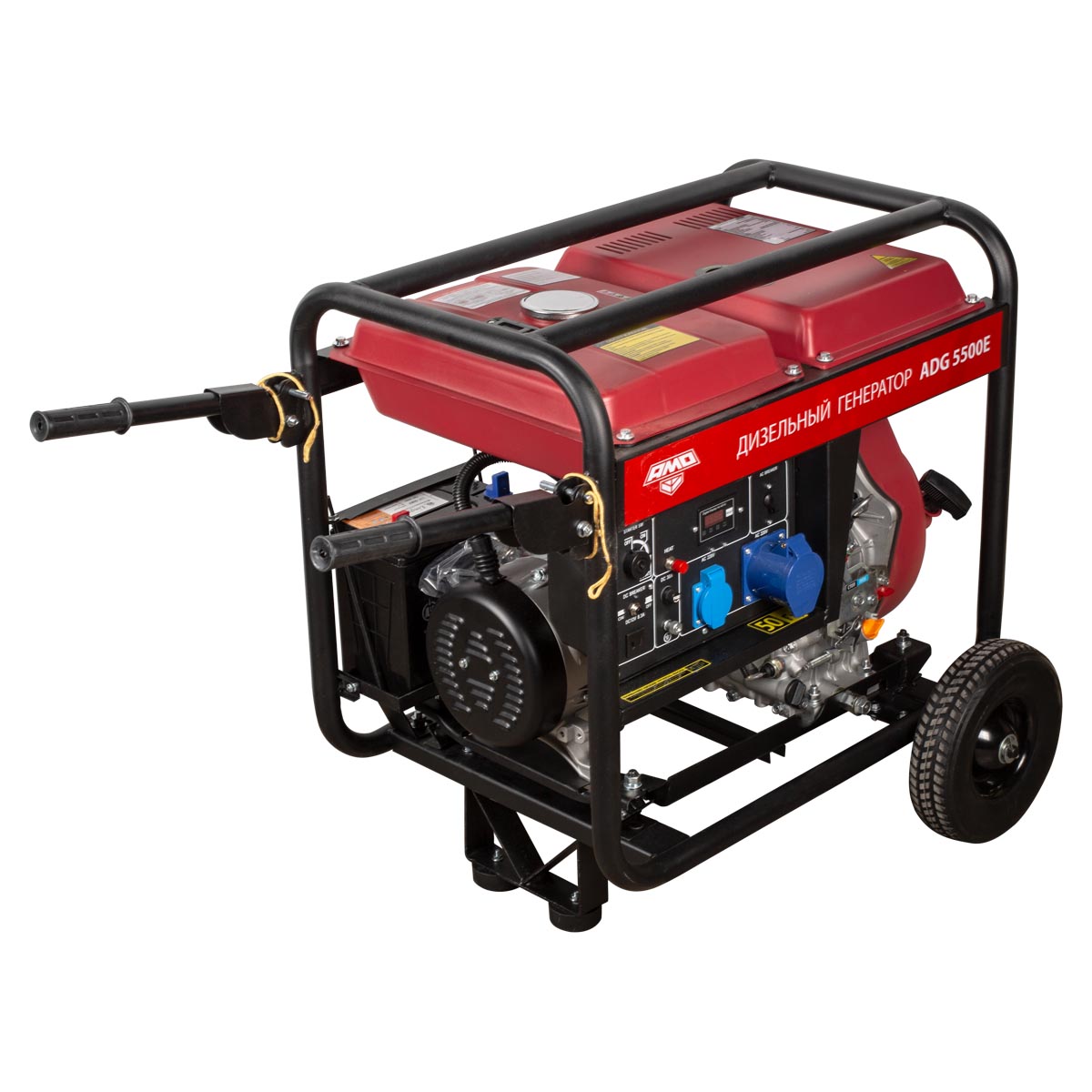 Дизельный генератор AMO ADG 5500E — изображение 4