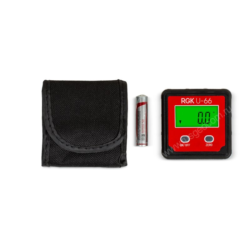 Электронный угломер RGK U-66 с калибровкой — изображение 2