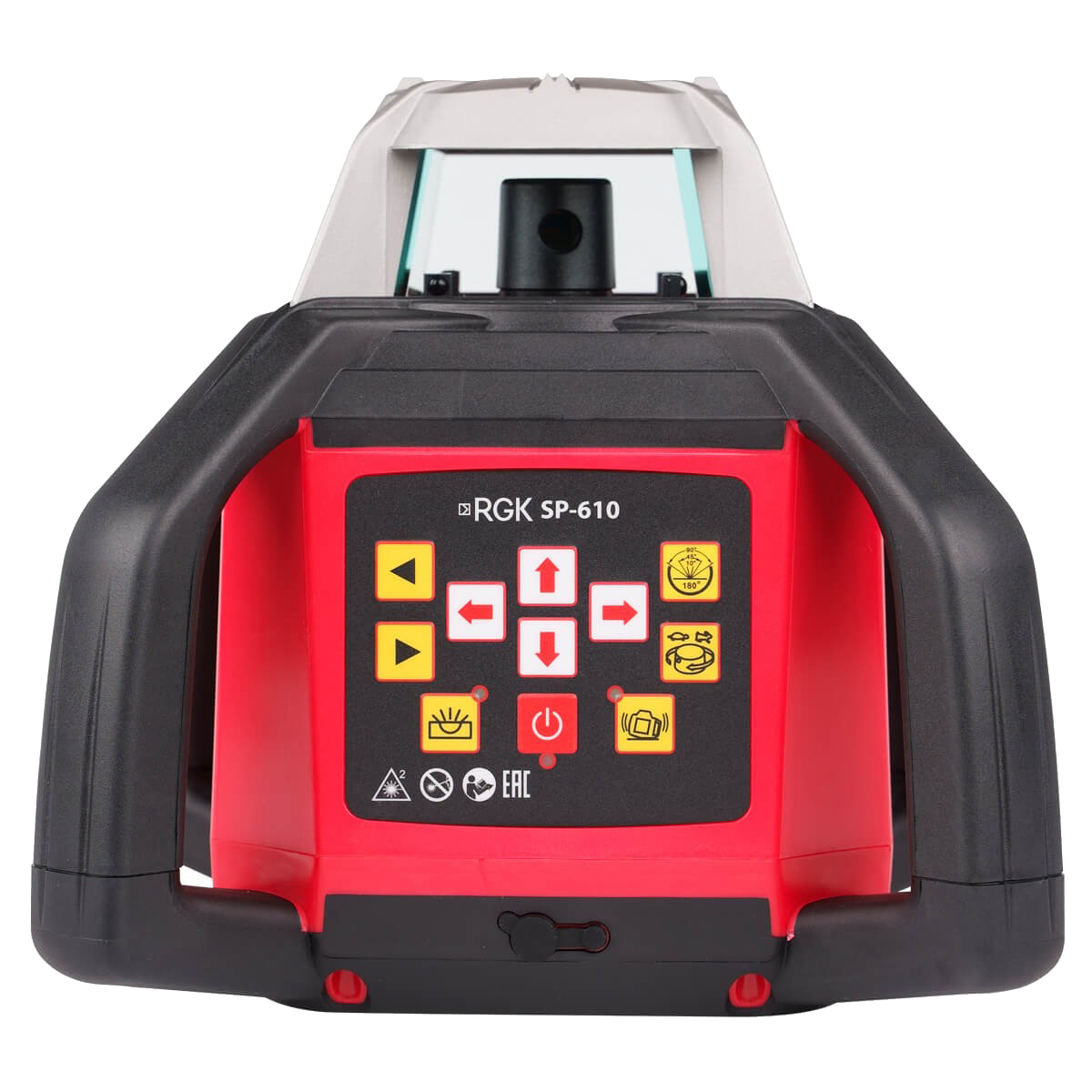 Комплект: ротационный нивелир RGK SP-610 с калибровкой + элевационный штатив RGK SH-170 — изображение 2