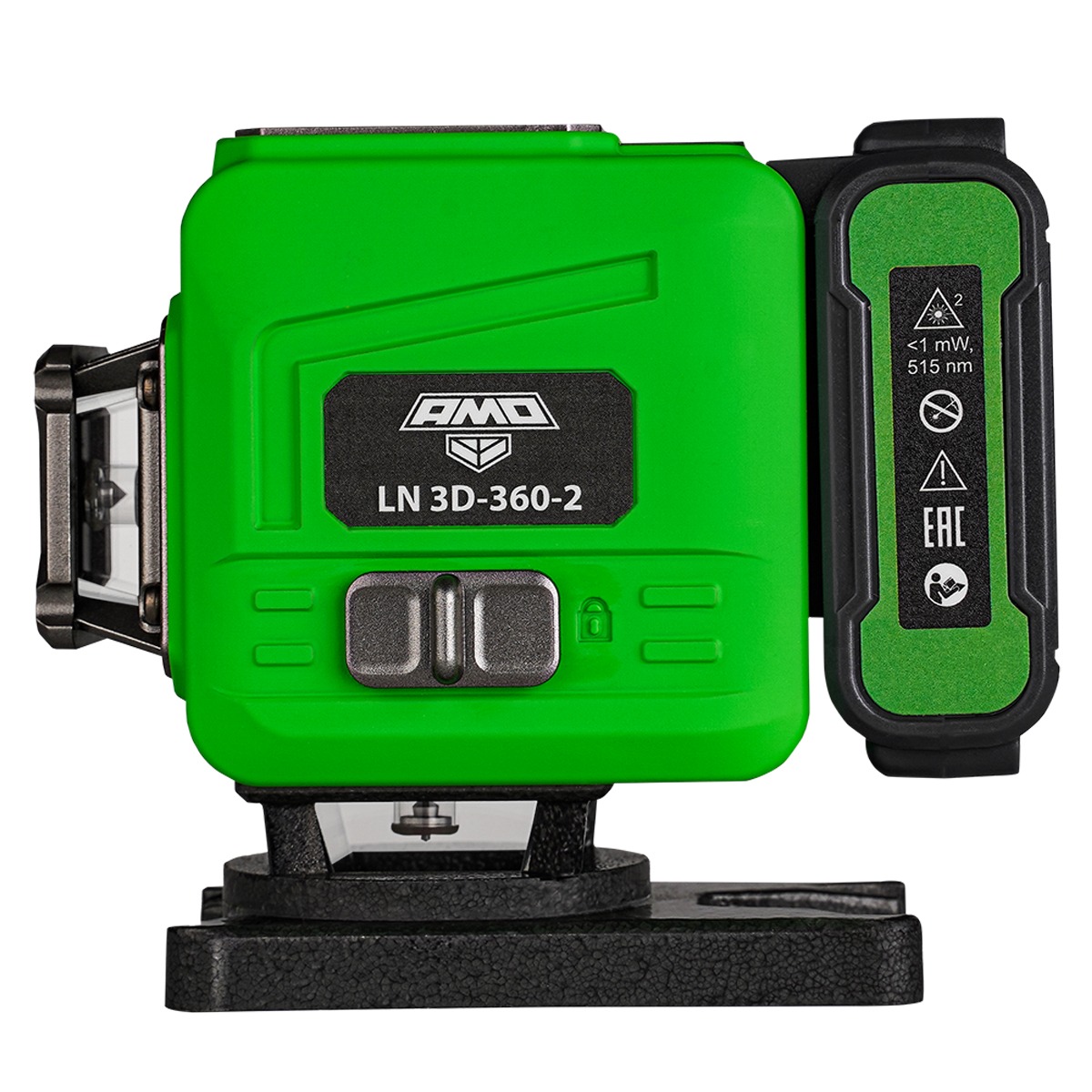 Лазерный уровень AMO LN 3D-360-2 с калибровкой с зеленым лучом — изображение 2