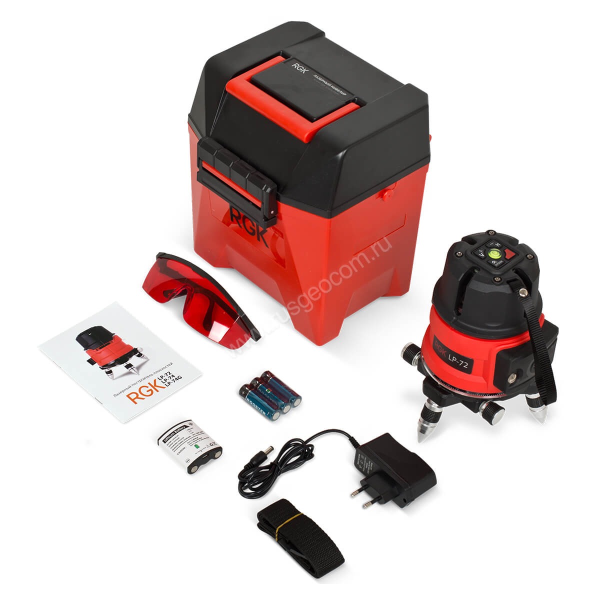 Лазерный уровень RGK LP-72 с калибровкой — изображение 9