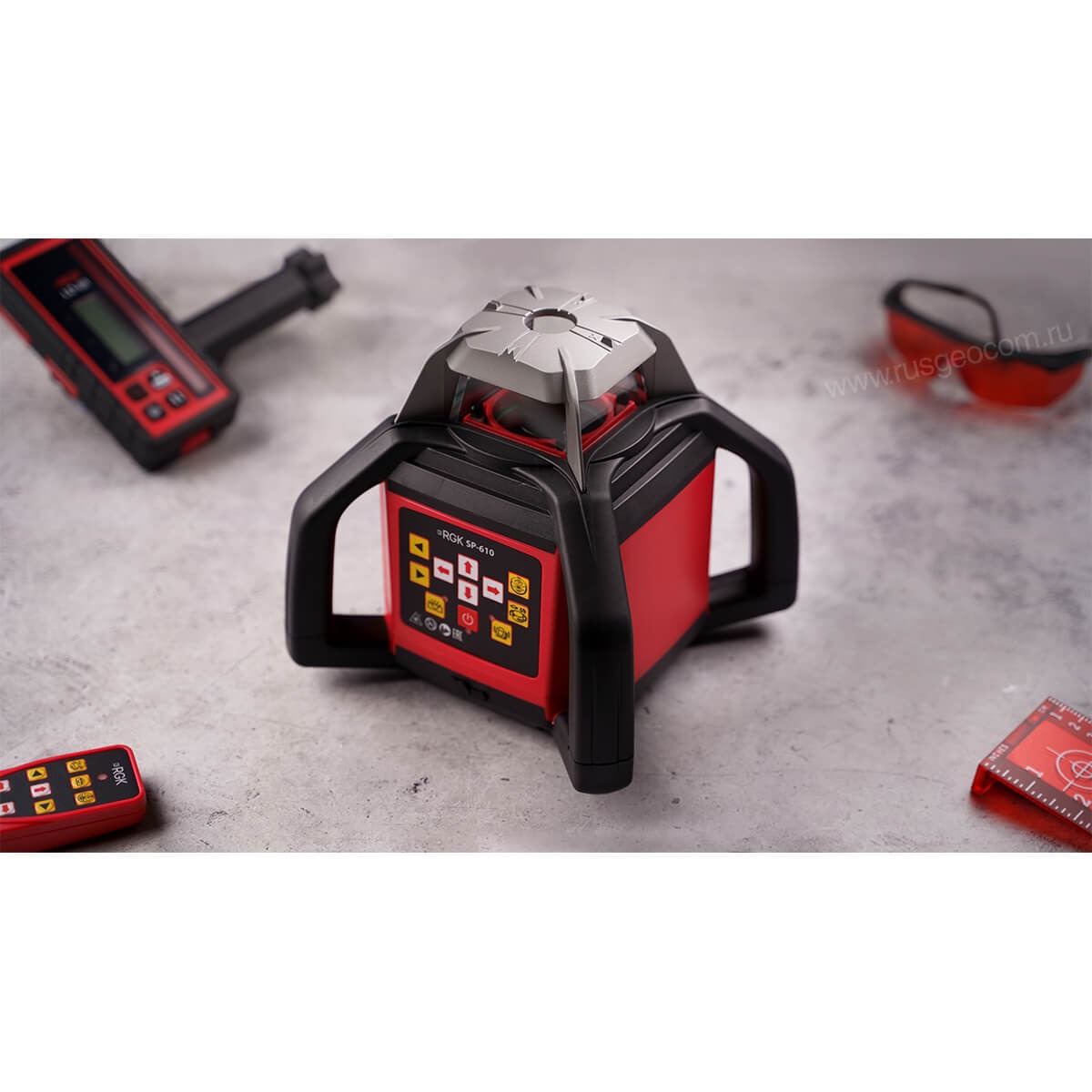 Ротационный нивелир RGK SP-610 с калибровкой — изображение 18