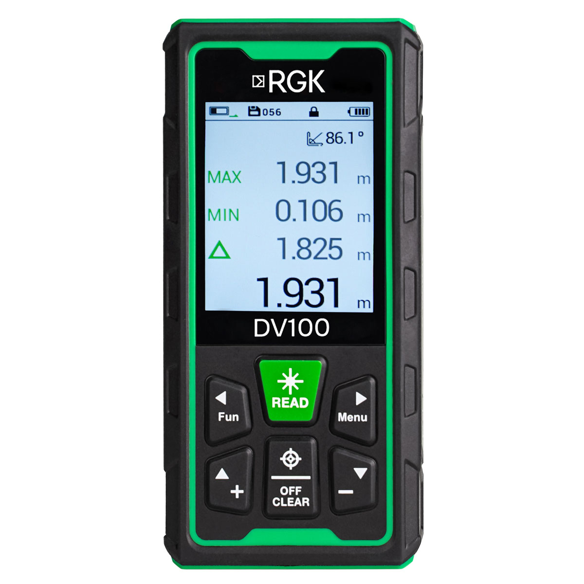 Лазерный дальномер с видоискателем RGK DV100 — изображение 2