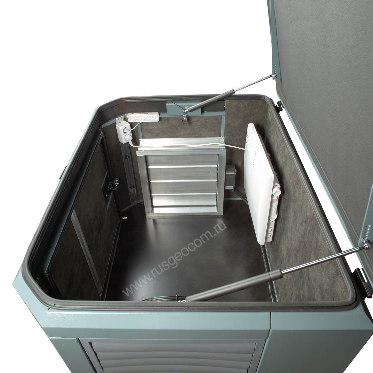 Тихий зимний кожух для генератора 1200 RAL 7031 — изображение 9