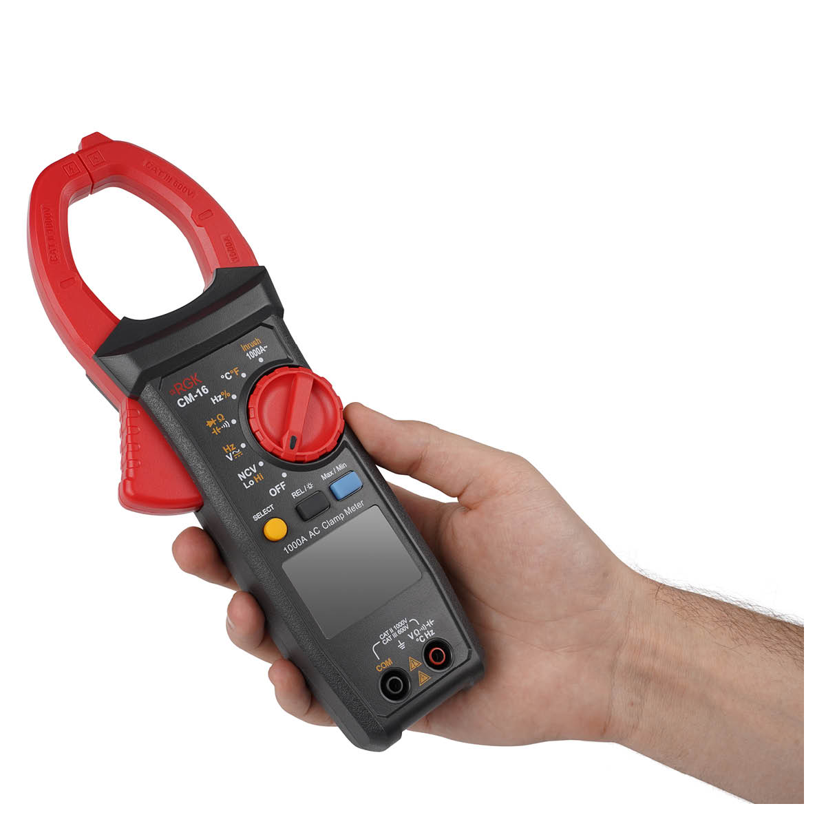 Токоизмерительные клещи RGK CM-16 с поверкой — изображение 3