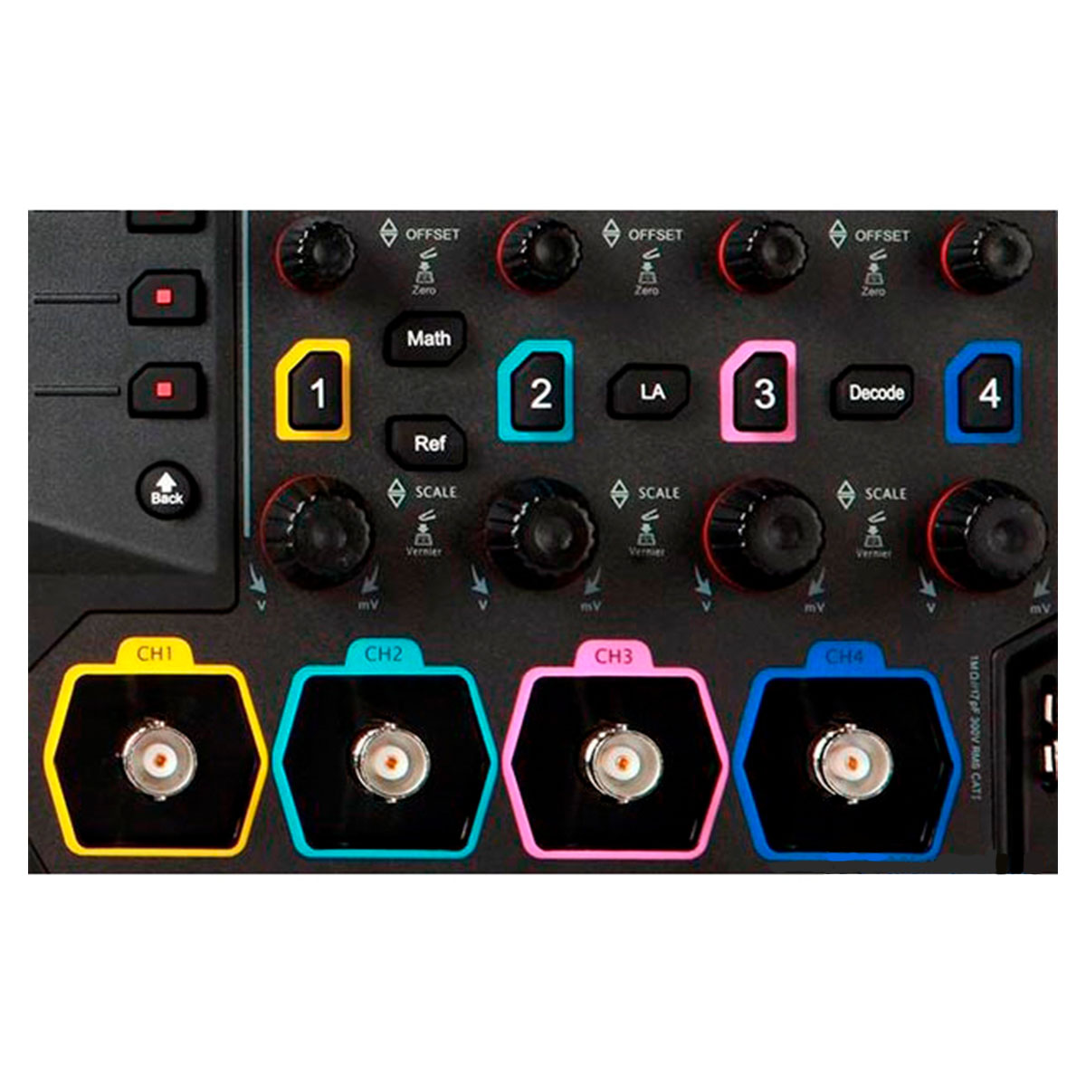 Опция увеличения количества каналов с 2 до 4-х MSO5000-4CH