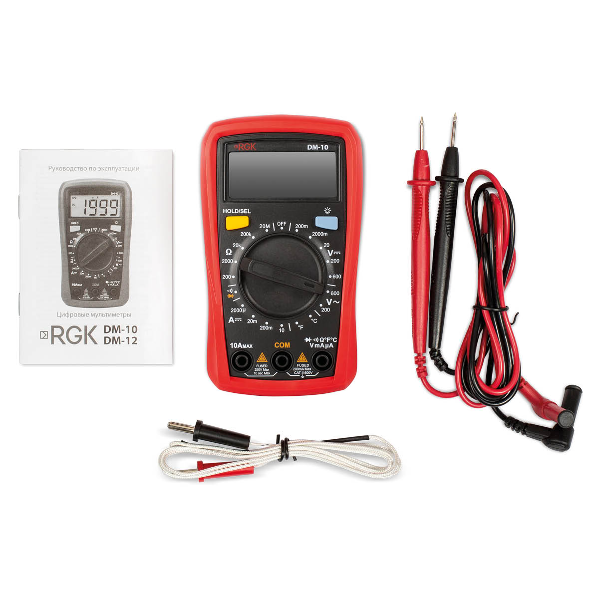 Мультиметр RGK DM-10 — изображение 2