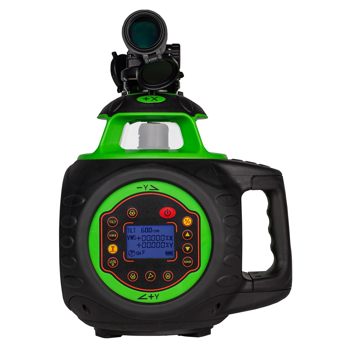 Комплект: ротационный нивелир AMO ROTOR 600G с калибровкой + штатив RGK SH-170 рейка RGK LR-2 — изображение 2