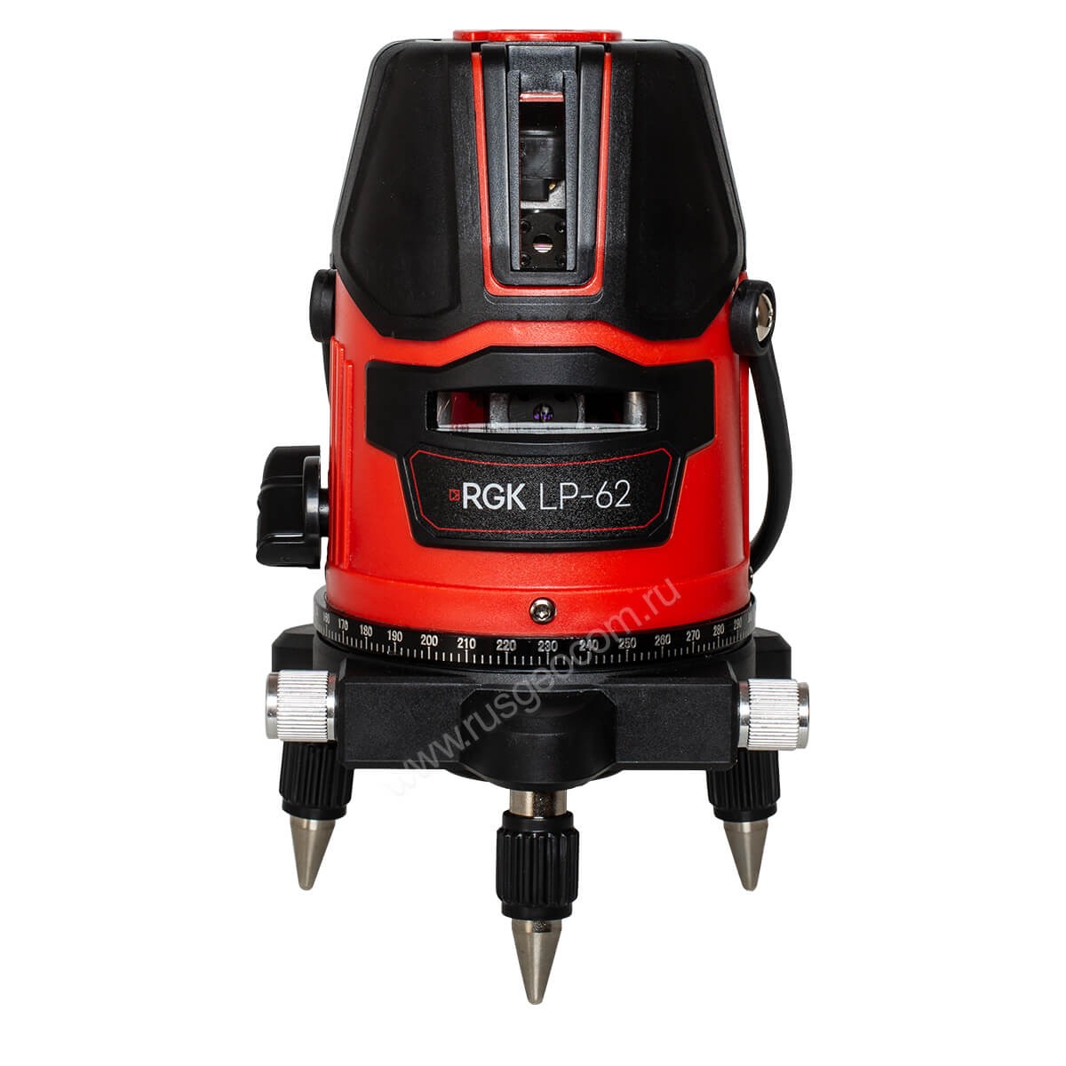 Комплект: лазерный уровень RGK LP-62 с калибровкой + штатив RGK LET-170 — изображение 3