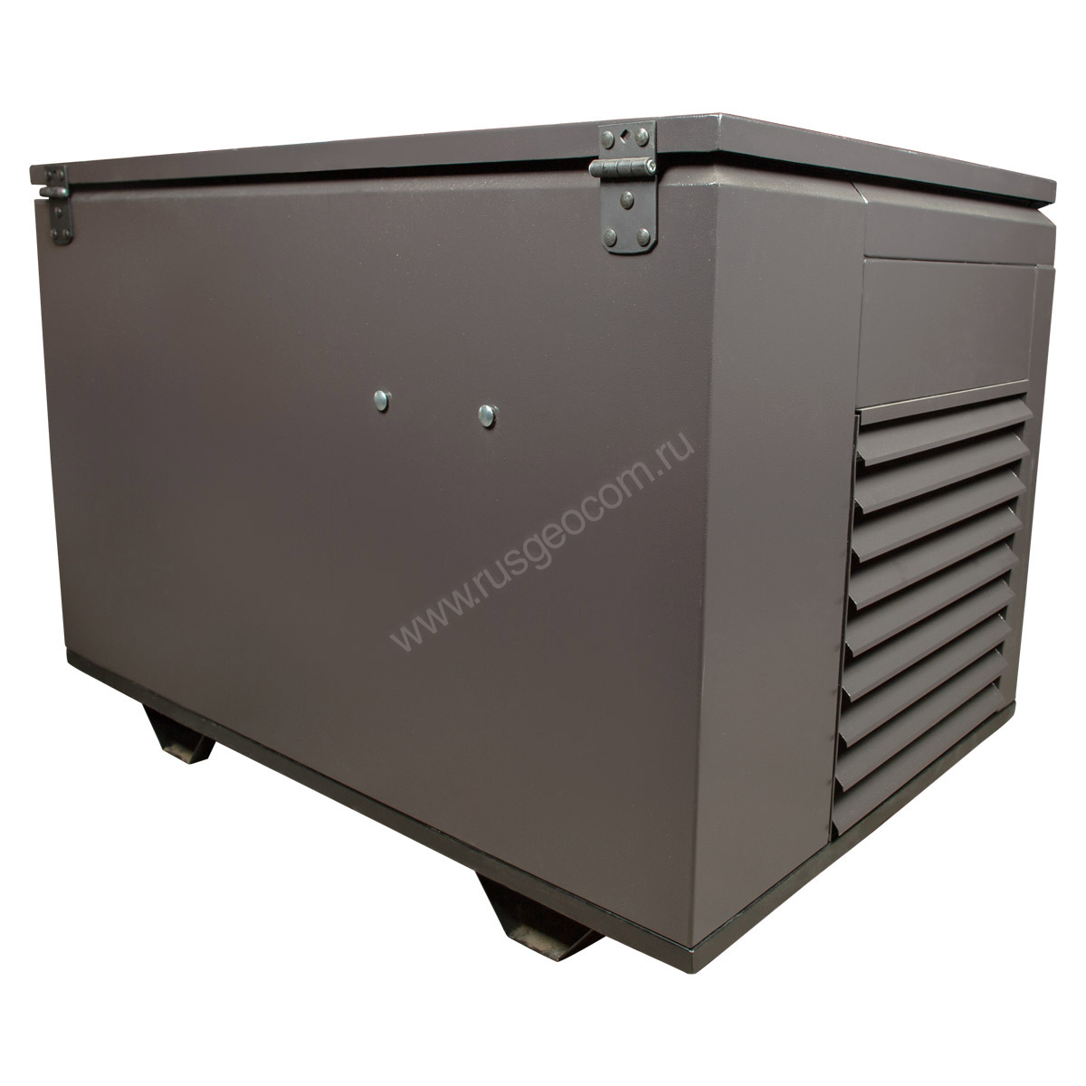 Тихий летний кожух для генератора 1200 RAL 8019 — изображение 9