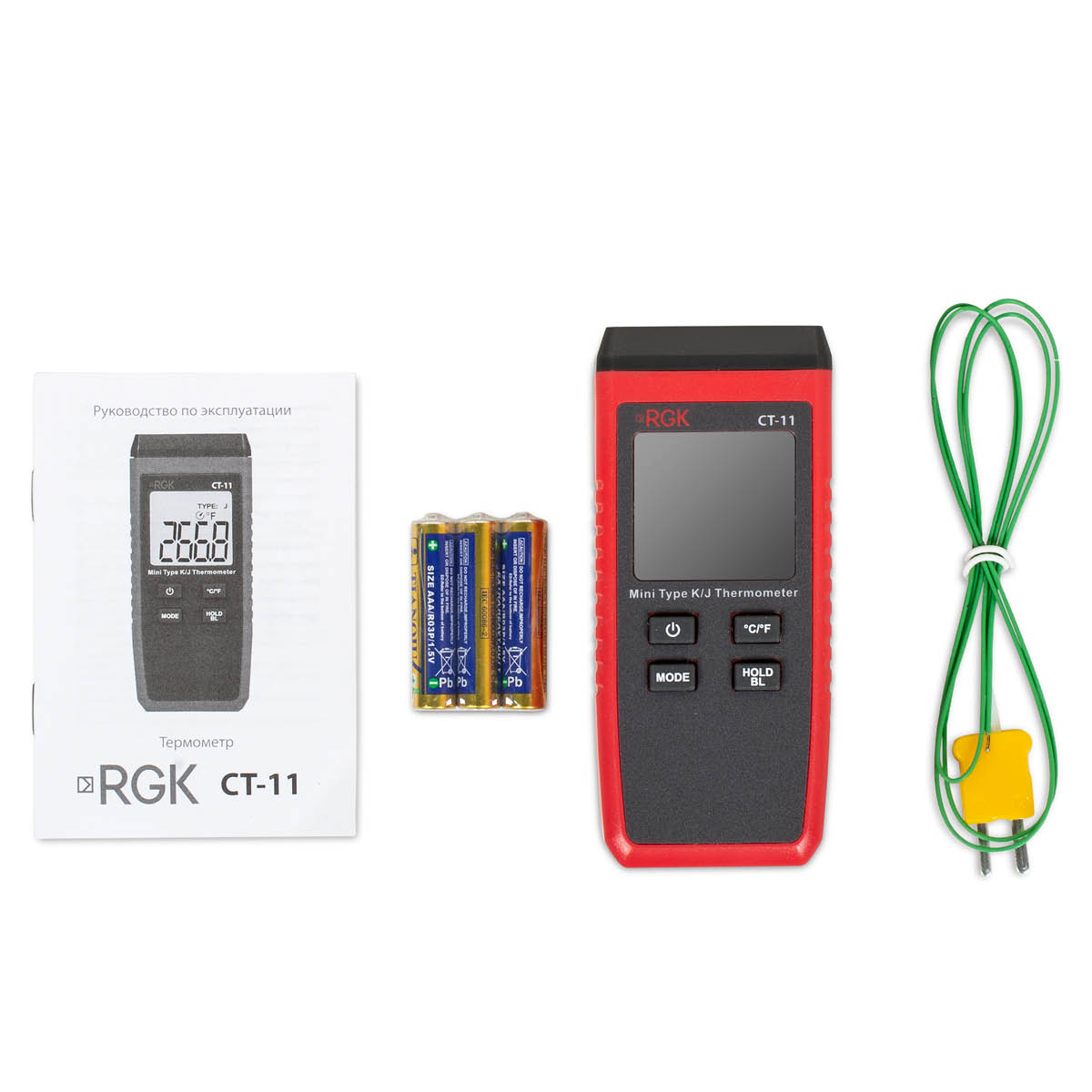 Термометр RGK CT-11 с поверкой — изображение 2