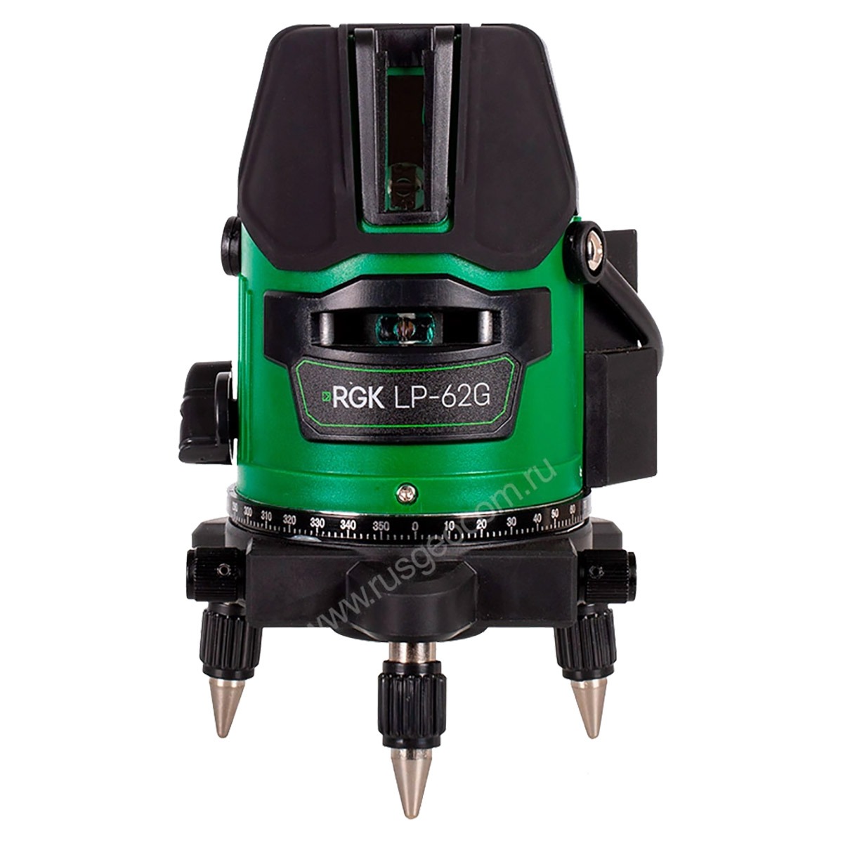 Лазерный уровень RGK LP-62G с калибровкой + штатив RGK LET-170 — изображение 3