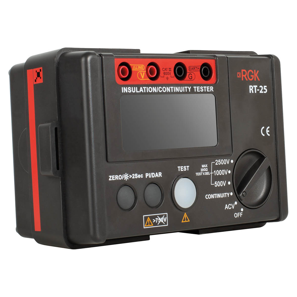 Цифровой мегаомметр RGK RT-25 с поверкой — изображение 4