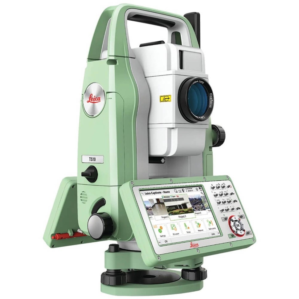 Тахеометр Leica TS10 R1000 1″ EGL