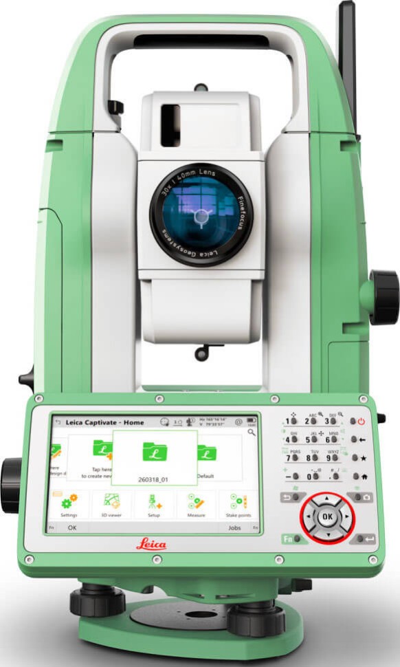 Тахеометр Leica TS10 R1000 1" EGL — изображение 2