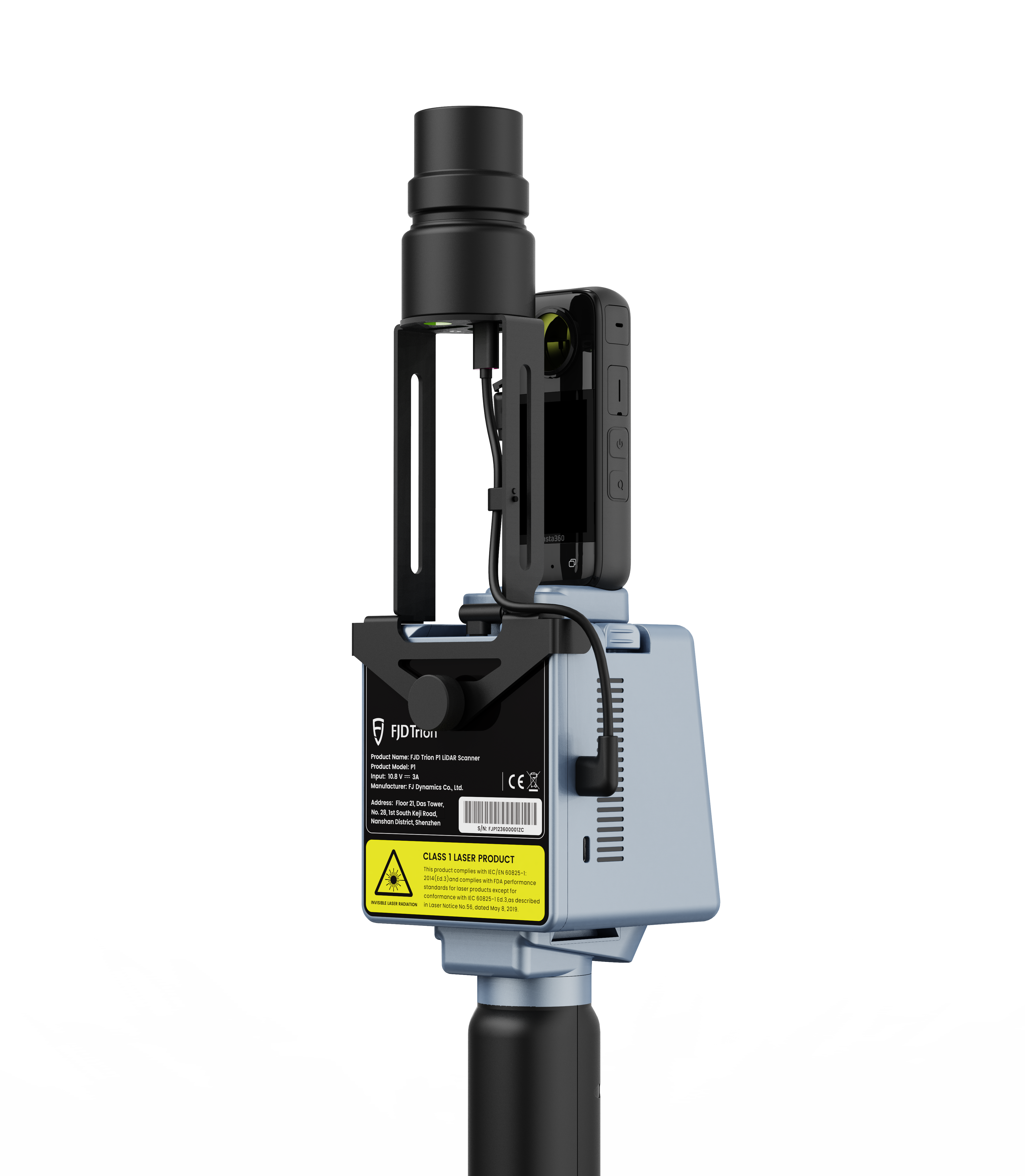 GNSS приемник (RTK модуль) для сканера NAVMOPO P1 (FJD Trion P1) — изображение 2